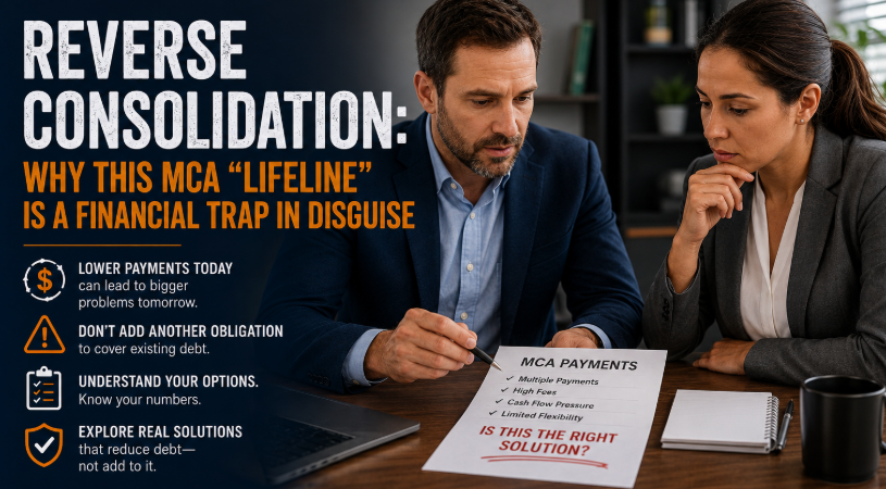 "Reverse Consolidation": Why This MCA "Lifeline" is a Financial Trap in Disguise